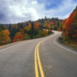 Fall highway